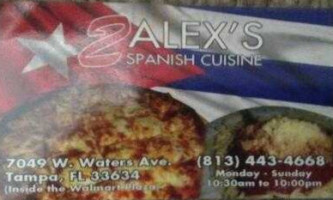 2 Alex's Spanish Cuisine food