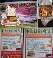 Fausto’s Grill food