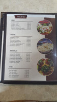 Los Agaves menu