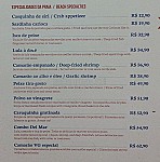 Costello menu