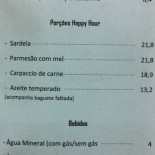 ConCafé Speisekarte