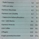 ConCafé Speisekarte