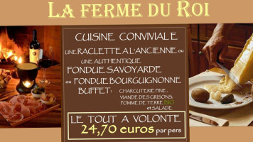 La Ferme Du Roi food