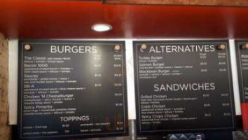 New York Burger Co. menu