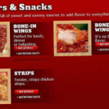 KFC Cardápio