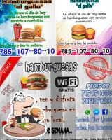 Ricas Hamburguesas El Gallo food