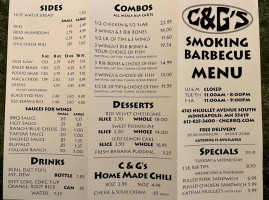 C&G's Smoking Barbecue food