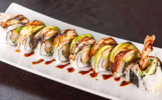 Golden Teriyaki Sushi food