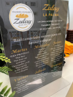 Panaderia-pasteleria Zulay menu