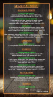 Coastal Grille menu