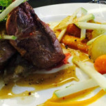 L'Autruche Comida