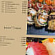 Sayuri Sushi menu