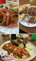 Tacos “los Cuates” food