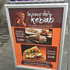 Cafeteria Santelmo Casa Del Kebab menu