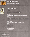 Seasons - Globals Cuisine & Tapas menu