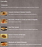 Seasons - Globals Cuisine & Tapas menu