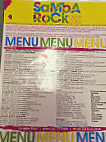 Samba Rock Acai Cafe menu