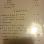 Le Caore Cardápio