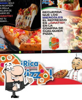 Rica Pizza food