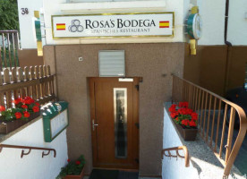 Spanisches Rosa's Bodega outside