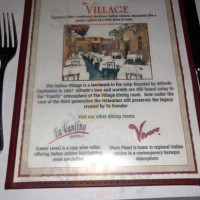 The Village Pizzeria food