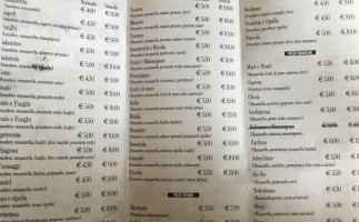 Pizzeria Girasole Di Biondi Meri menu