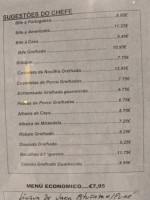 O Repasto menu