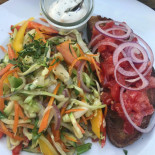 Teichhûs Hannover Durchgehend Warme Küche Comida