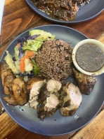 Sattdown Jamaican Grill food