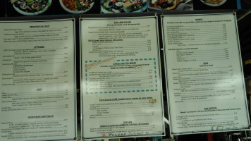 Surfin Souvlaki menu