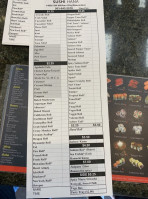 Sushi Hana menu