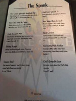 Fire Ice Restaurant Bar menu