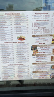 Taj Kabab King menu
