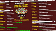 Pizzeria Restaurang Glada Laxen menu