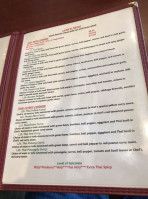 Tasty Thai menu