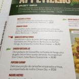 Applebee's Comida