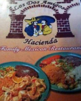 Los Dos Amigos Hacienda food