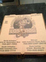 The Lost Dog Cafe menu