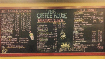 The Coffee House menu
