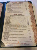 Gandhi Riverside Indian Cuisine menu