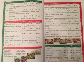 Sicilian Deli menu