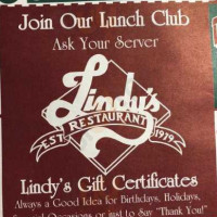 Lindy's Restaurant food