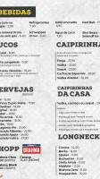 Cantagalo menu