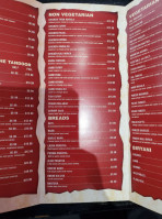 Yeti Spice Grill menu