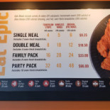 Epic Wings Comida