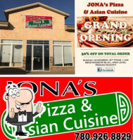 Jona’s Pizza Asian Cuisine food