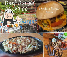 Khallel's Burger House food
