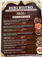 Zuri Bistro food