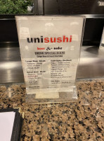 Unisushi food
