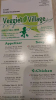 Veggie Village menu